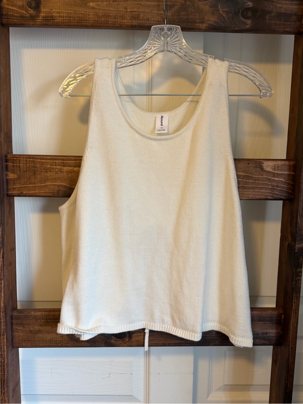 Abound Cream Ribbed Tank Top